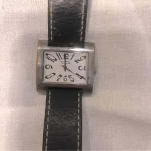 Talbots Vintage Watch With Square Watchface
